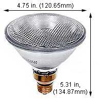 Incandescent Incandescent Par38 75PAR38KFL