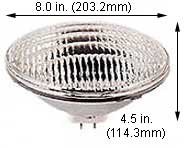 Tungsten Halogen(Quartz) Tungsten Halogen Par64 1000PAR64QWFL
