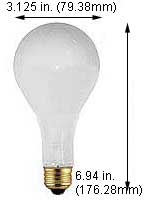 Incandescent Incandescent PS25 150PS25IF