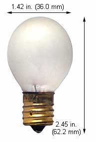 Incandescent Incandescent S11 25S11N/1/SS SAFE-SHIELD
