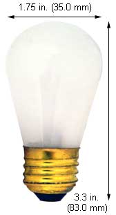Incandescent Incandescent S14 11S14/IF/SS