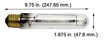 H.I.D. High Pressure Sodium (H.P.S.) Standard Mogul Base (E39) LU400T15/ECO