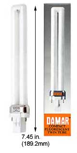 Fluorescent Compact Fluorescent Single Twin Tube F13TT/835