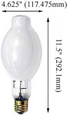 H.I.D. Metal Halide BT37 - ED37 M300W/C/U/BT37/PS/4K