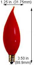 Incandescent Colored Chandelier 40CFF/RED