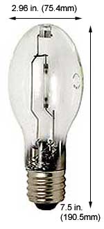 H.I.D. Mercury Vapor ED23.5 H38HT100