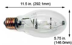 H.I.D. Metal Halide BT37 - ED37 M400/VBU