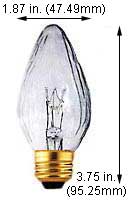 Incandescent Incandescent F15 60F15C