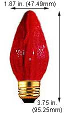 Incandescent Incandescent F15 25F15R