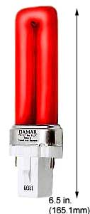 Fluorescent Compact Fluorescent Colored F9TT/RED