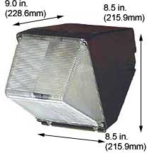 Fixtures H.I.D. Fixtures Building Mount Lighting WLS-70HPK