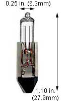Incandescent Miniature Slide Base NE120PSB