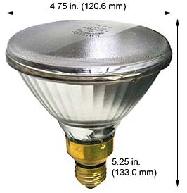 H.I.D. Metal Halide Par38 CDM100/PAR38/SP
