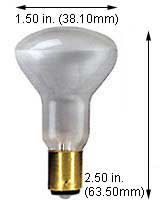 Incandescent Incandescent R14 25R14SC/SP/SS 12V SAFE SHLD