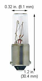 Incandescent Miniature T2.5 120MB