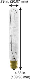Incandescent Incandescent T6.5 20T61/2/CL/SS 130V SAFE-SHIELD