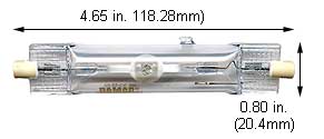 H.I.D. Metal Halide Double Ended (DE) MH-DE70/4K