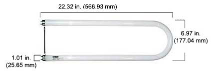 Fluorescent Fluorescent Tubes T8 Medium BiPin FB32T8/765/6        