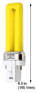 Fluorescent Compact Fluorescent Colored F9TT/YELLOW